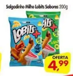 Cercadão Salgadinho Milho Lobits Sabores oferta