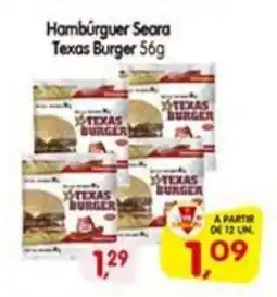 Cercadão Hambúrguer Seara Texas Burger oferta
