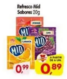 Cercadão Refresco Mid Sabores oferta