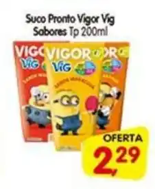 Cercadão Suco Pronto Vigor Vig Sabores Tp oferta