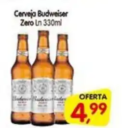 Cercadão Cerveja Budweiser Zero In oferta