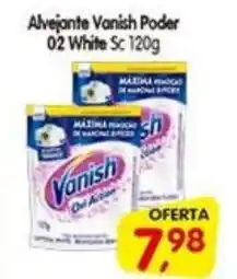 Cercadão Alvejante Vanish Poder 02 White Sc oferta