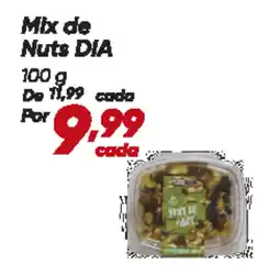 Dia Mix de Nuts DIA oferta