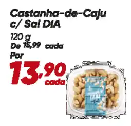 Dia Castanha-de-Caju c/ Sal DIA oferta