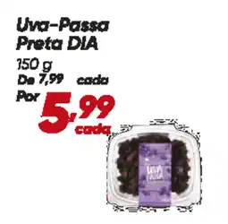 Dia Uva-Passa Preta DIA oferta