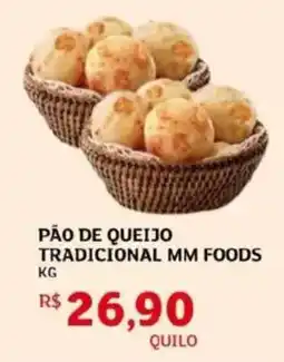 Assaí Atacadista Pão de queijo tradicional mm foods oferta