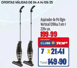 Rede Top Aspirador de Pó Elgin Vertical 1200w 2 em1 220v un. oferta