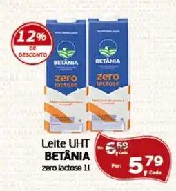 Cometa Supermercados Leite UHT BETÂNIA zero lactose oferta