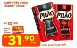 Econômico Atacadão Café Pilão oferta