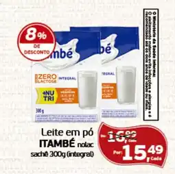 Cometa Supermercados Leite em pó 1692 ITAMBÉ nolac sache (integral) oferta
