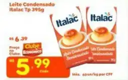 Econômico Atacadão Leite Condensado Italac Tp oferta