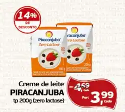 Cometa Supermercados Creme de leite PIRACANJUBA tp oferta