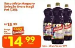 Econômico Atacadão Suco Misto Maguary Seleção Uva e Maçã Pet oferta