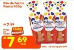Econômico Atacadão Pão de Forma Panco oferta