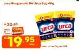 Econômico Atacadão Lava Roupas em Pó Urca Bag oferta