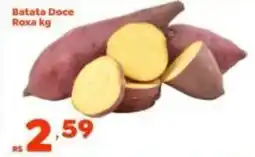 Econômico Atacadão Batata Doce Roxa oferta
