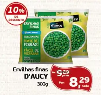 Cometa Supermercados Ervilhas finas D'AUCY oferta