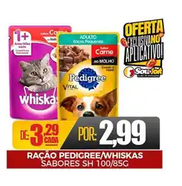 Fort Atacadista Ração pedigree/whiskas sabores sh oferta