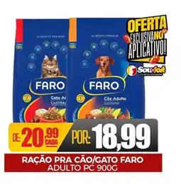 Fort Atacadista Ração pra cão/gato faro adulto pc oferta