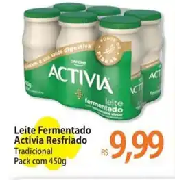 Atacadão Leite Fermentado Activia Resfriado oferta