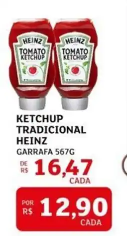 Assaí Atacadista Ketchup tradicional heinz garrafa oferta