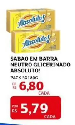 Assaí Atacadista Sabão em barra neutro glicerinado absoluto! oferta