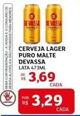 Assaí Atacadista Cerveja lager puro malte devassa oferta