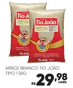 Pais e Filhos Supermercados Arroz branco tio joão tipo 1 oferta