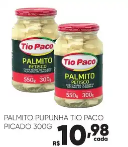 Pais e Filhos Supermercados Palmito pupunha tio paco picado oferta