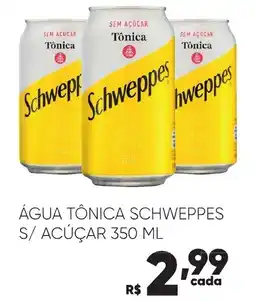 Pais e Filhos Supermercados Água tônica schweppes s/ acúçar oferta