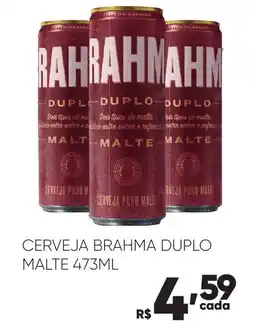 Pais e Filhos Supermercados Cerveja Brahma Duplo Malte oferta