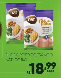 Pais e Filhos Supermercados Filé de peito de frango nat iqf oferta