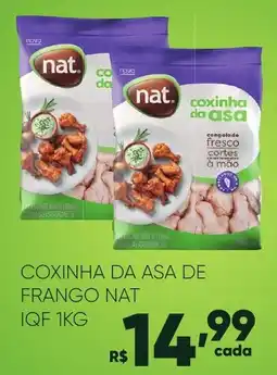 Pais e Filhos Supermercados Coxinha da asa de frango nat iqf oferta