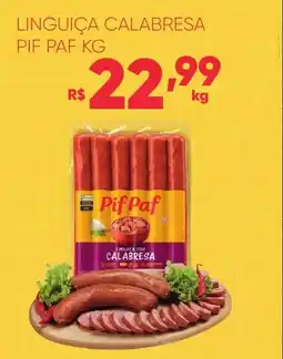 Pais e Filhos Supermercados Linguiça calabresa pif paf oferta