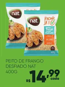 Pais e Filhos Supermercados Peito de frango desfiado nat oferta