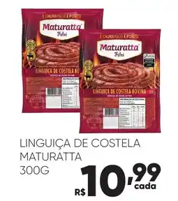 Pais e Filhos Supermercados Linguiça de costela maturatta oferta