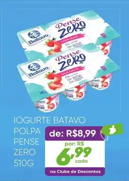 Pais e Filhos Supermercados Iogurte batavo polpa pense zero oferta