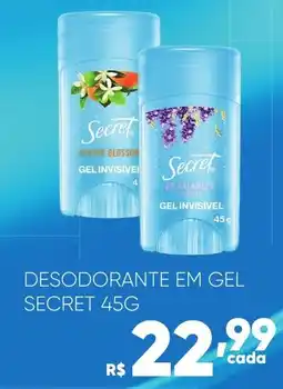 Pais e Filhos Supermercados Desodorante em gel secret oferta