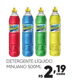 Pais e Filhos Supermercados Detergente líquido minuano oferta