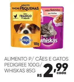 Pais e Filhos Supermercados Alimento p/ cães e gatos oferta