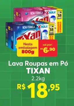 Big Bom Supermercados Lava Roupas em Pó TIXAN oferta