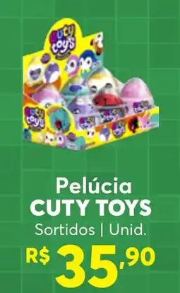 Big Bom Supermercados Pelúcia CUTY TOYS oferta