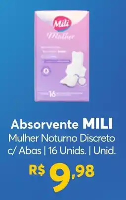 Big Bom Supermercados Absorvente MILI oferta
