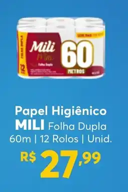 Big Bom Supermercados Papel Higiênico MILI oferta