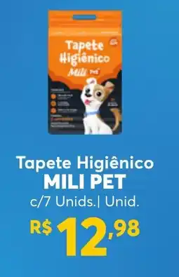 Big Bom Supermercados Tapete Higiênico MILI PET oferta