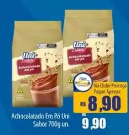 Proença Supermercados Achocolatado Em Pó Uni Sabor un. oferta