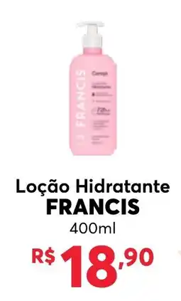 Big Bom Supermercados Loção Hidratante FRANCIS oferta