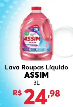 Big Bom Supermercados Lava Roupas Líquido ASSIM oferta