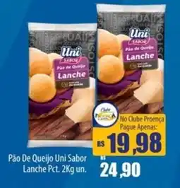 Proença Supermercados Pão De Queijo Uni Sabor Lanche Pct. un. oferta