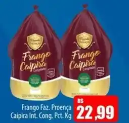 Proença Supermercados Frango Faz. Proença Caipira Int. Cong. Pct. oferta